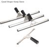 Stainless Steel Glass Wiper and Scraper Removes Water Stains Perfect for Cleaning Windows Mirrors and Household Surfaces