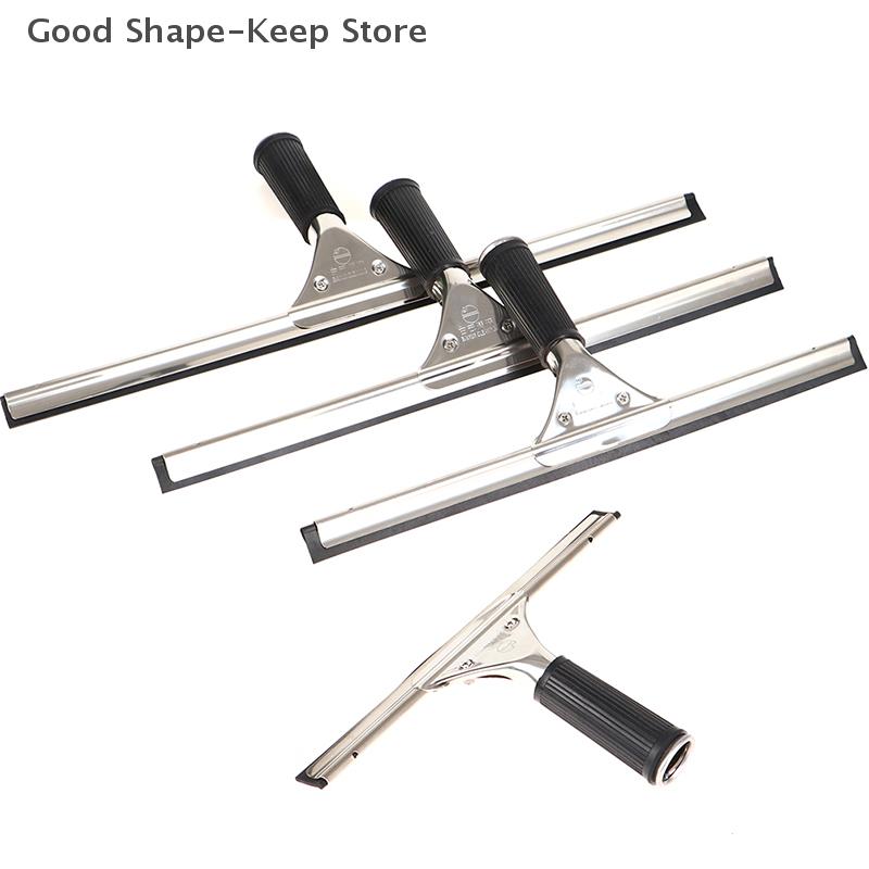 Stainless Steel Glass Wiper and Scraper Removes Water Stains Perfect for Cleaning Windows Mirrors and Household Surfaces