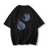 Fat mm summer cotton large size short-sleeved t-shirt women's new popular design sense niche American loose half-sleeved top