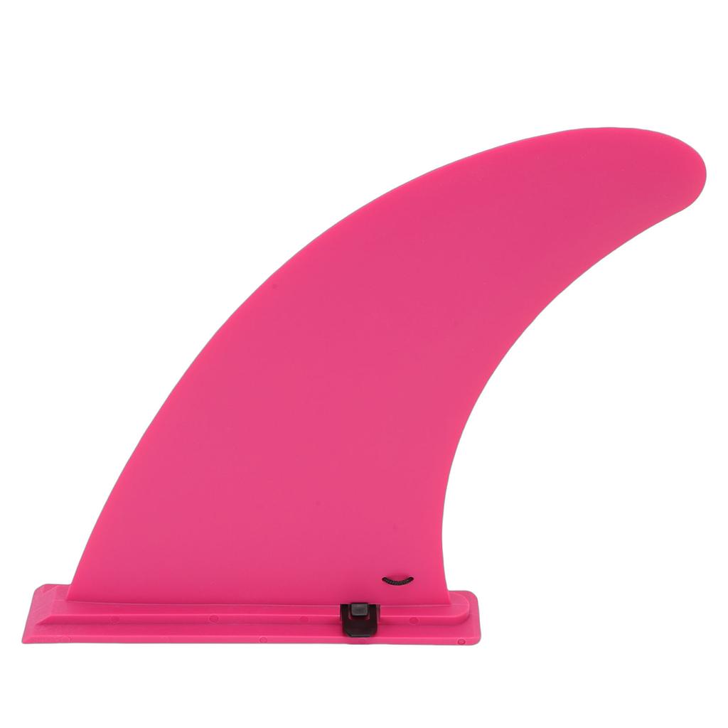 Pinna Tavola da Surf 9 Pollici Staccabile Facile da Infilare in Nylon Pinna Sostitutiva per Tavola da Stand Up Paddle Longboard Rosata