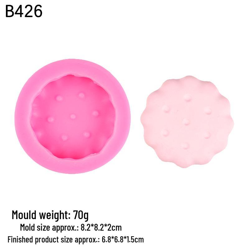 Runde Silikonform für Oreo Mousse Kuchen - 3/4/6 Zoll Größen