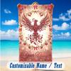 Dragon Phoenix Theme Beach Towel Personalized Custom Name & Text Soft Quick Dry Beach Towel for Swimming Travel