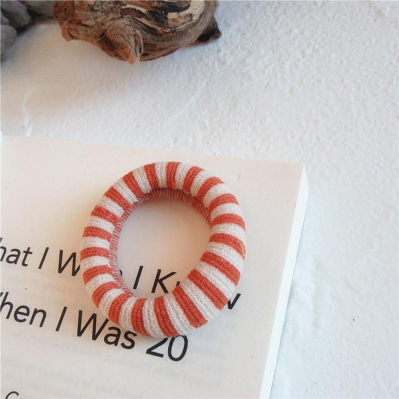 

Резинка для волос Retro Stripes High Elastic - бережно относится к волосам оранжевый