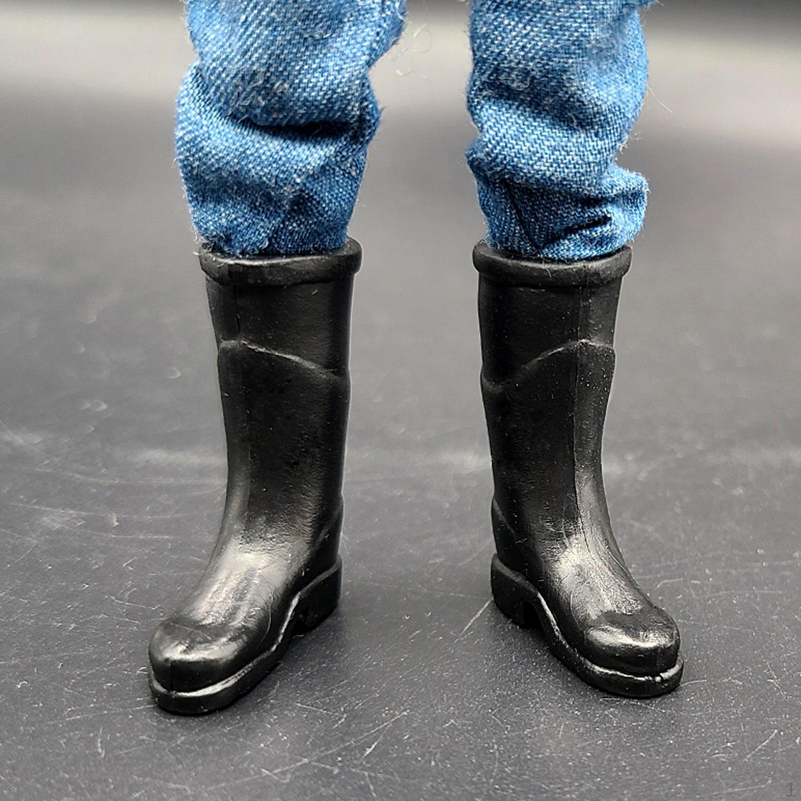 

1/12 Scale Action Figure Shoes Miniature Models Boots, Fashion, Mini, Casual Men Doll Costume