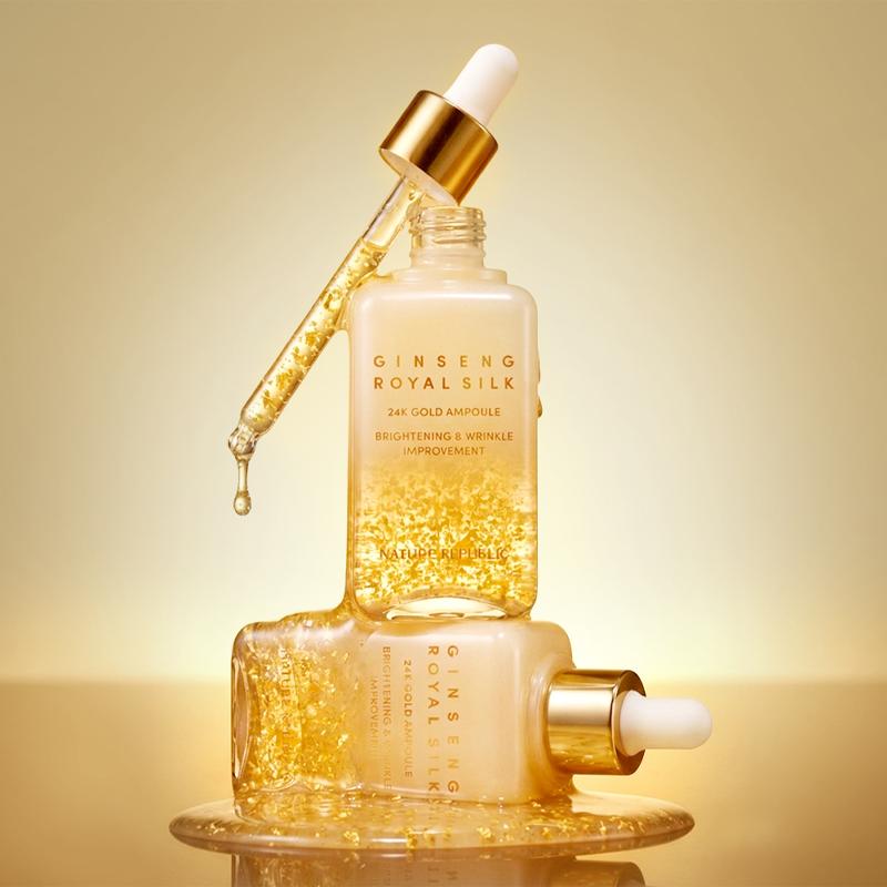 [Nature Republic] Ginseng Royal Silk 24K Gold Ampoule 100ml