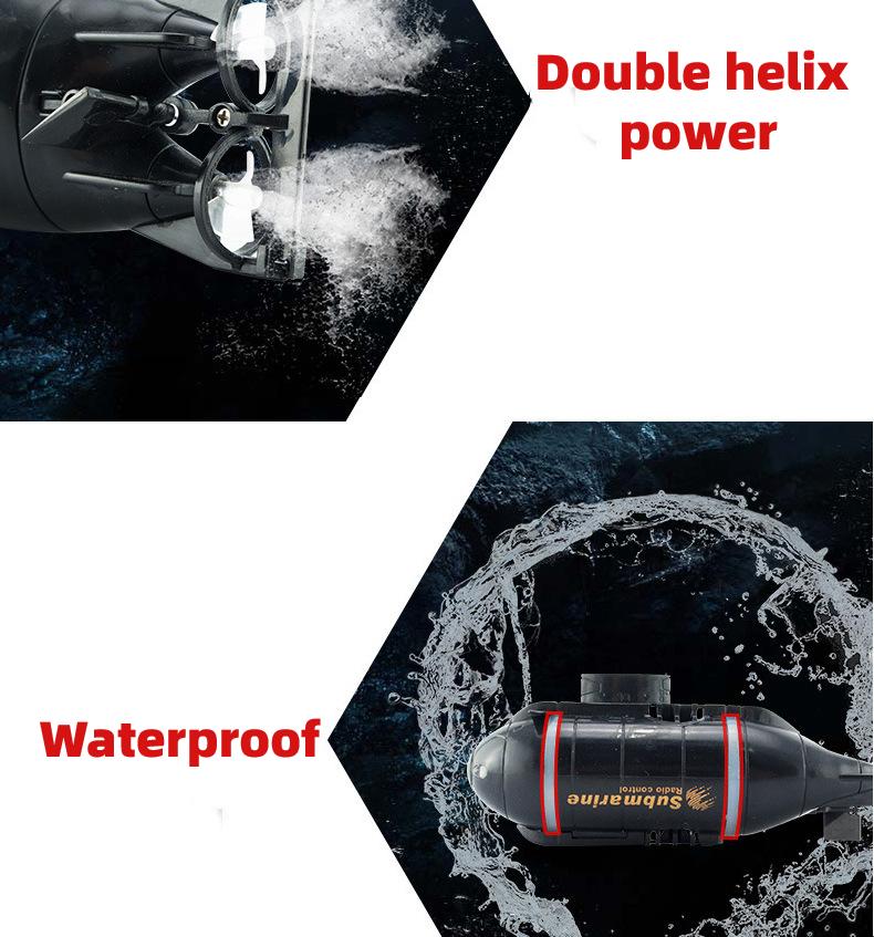 Детская электрическая шестиходовая мини-подводная лодка — фото 11