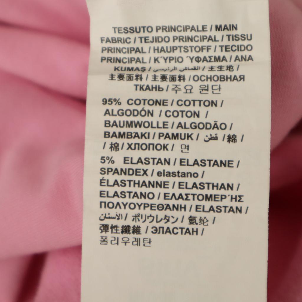 LOVEMOSCHINO Heart rhinestone Long sleeve Sweatshirts 40 pink Women Used