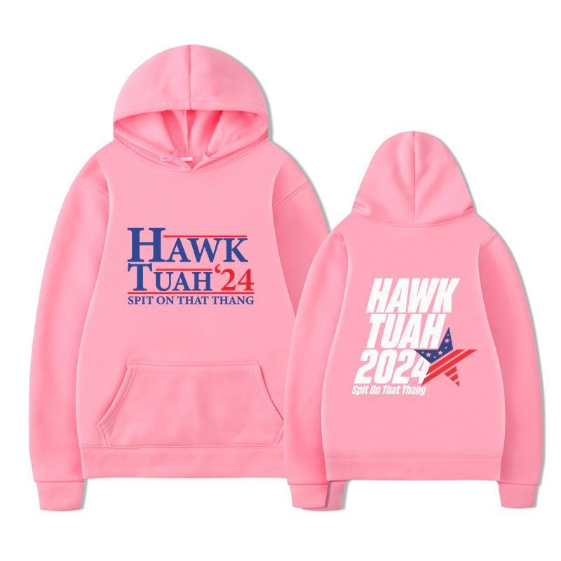 Hawk Tuah Spit on That Thang Hoodies Men Fashion Long Sleeve Sweatshirts Women Casual Harajuku Streetwear Sudaderas