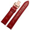Fashion Soft Leather Watch Strap Green Pink Red Blue Cowhide Genuine Band 12mm 14mm 15mm 16mm 18mm 20mm Women Men Accessories