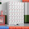 36-door charging cabinet with password lock