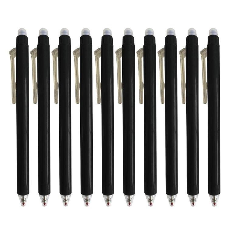 

10 Pcs Gel Pen Heat Erasable Pen Neutral Pen 0.5mm Signature Pen School Office Supplies for Student 1