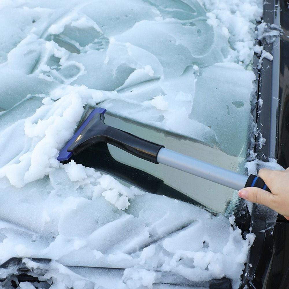 Aluminum Car Ice Scraper Frost Removal Snow Cleaning Tool Windshield Remover  Windshield Cleaning