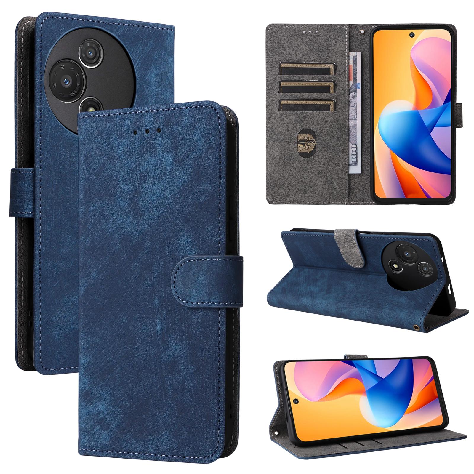 

Чехол-книжка для TCL 60 5G/TCL 60R 5G из искусственной кожи с полной защитой корпуса [с блокировкой RFID] for TCL 60 5G/TCL 60R 5G синий