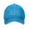 Summer That'S What I Do I Fix Stuff And I Know Things Funny Dad Baseball Cap Sun Sun-Proof Design Washed Trucker Hat Gift Idea