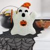 Spooky Ghost Plush Toy Pumpkin Pillow Cushion for Children's Halloween Decoration and Birthday Christmas Gift