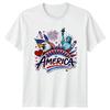 America T-Shirt 4th July Patriotic July 4th Gift For Him And Her