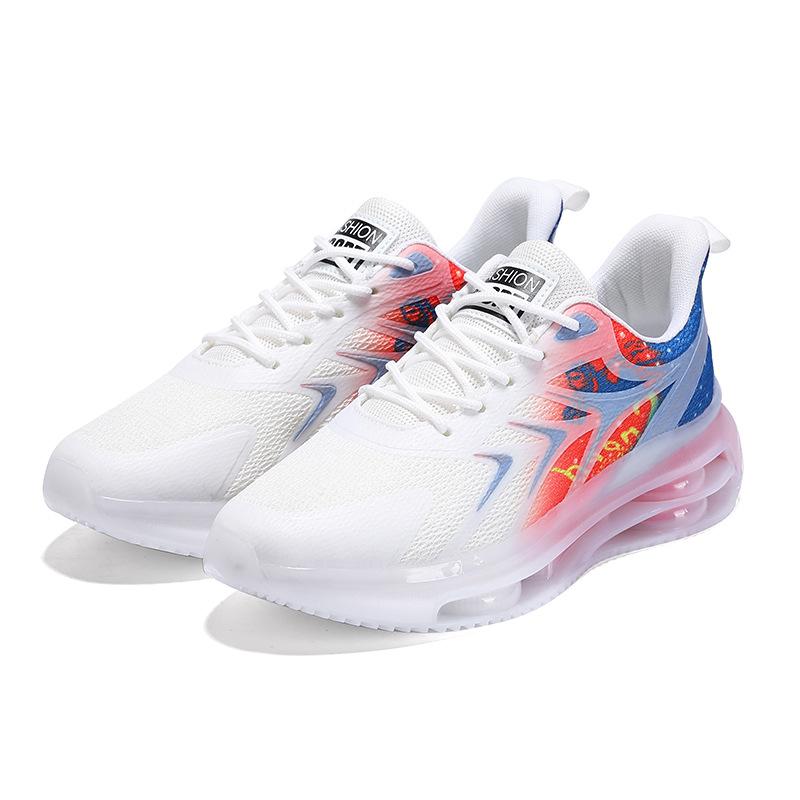 Men's shoes, sports shoes, spring and summer student shoes, versatile casual shoes, ultra-light shock-absorbing double-layer air cushion sports