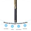 Metal Ballpoint Pens 0.5mm Fine Point Black Ink Pens with Comfort Grip for Home School Office Supplies Prize Gift