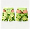 Tropical Fruit Pattern Beach Shorts for Men, Funny and Interesting, Pranky, Casual