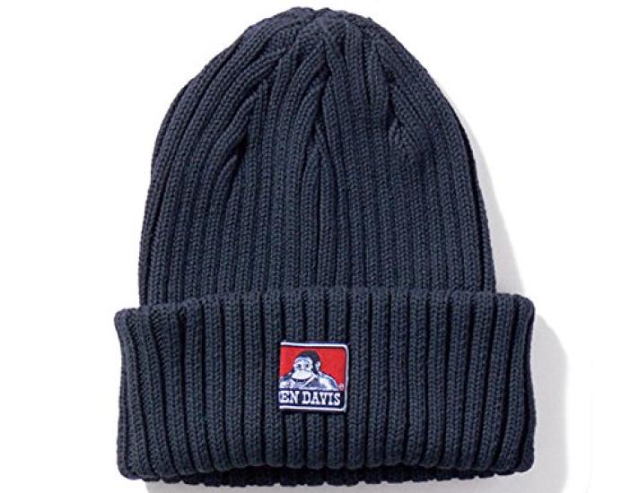 BEN DAVIS Cotton Knit Cap Beanie Watch Cap Hat with Gorilla Tag (Ben Davis) BDW-9500
