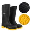 Waterproof Non slip High Top Rain Boots Garden Shoes Construction Site Miner (43)