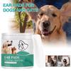 Dog Ear Cleaner Wipes Sufficient Eyes Tear Stain Remover for Puppy Kitten Mild&Non-irritating 50PCS