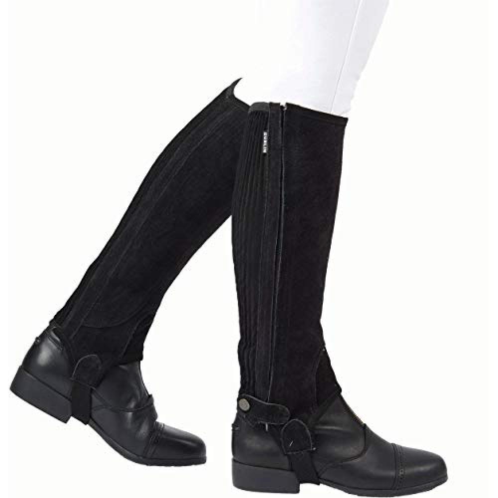 Dublin Childrens/Kids Suede Half Chaps II