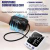 Home Use Upper Arm Blood Pressure and Pulse Monitor - Neutral, Medical-Grade, English Interface