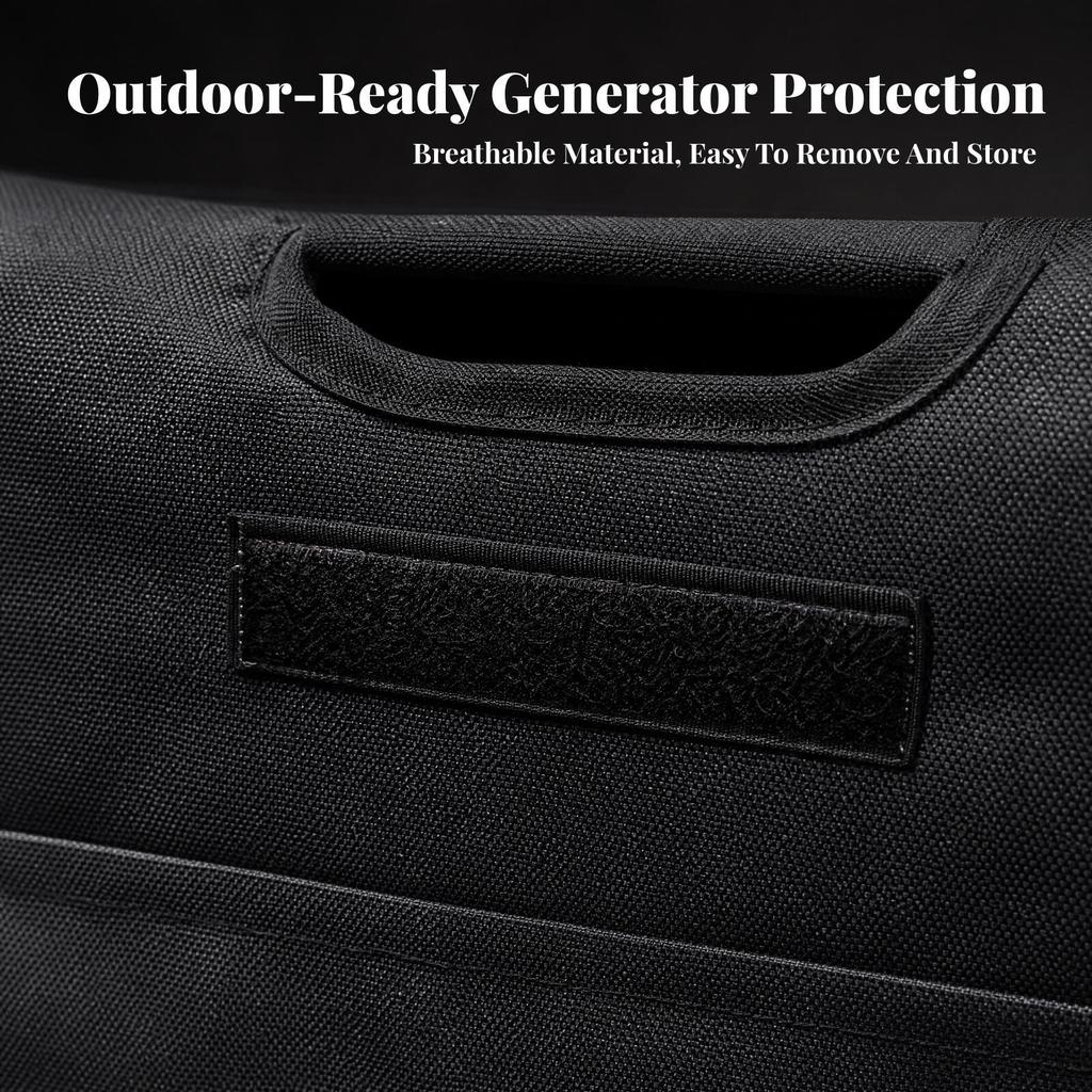 Generator Storage Cover Adjustable Portable Guarding Compact