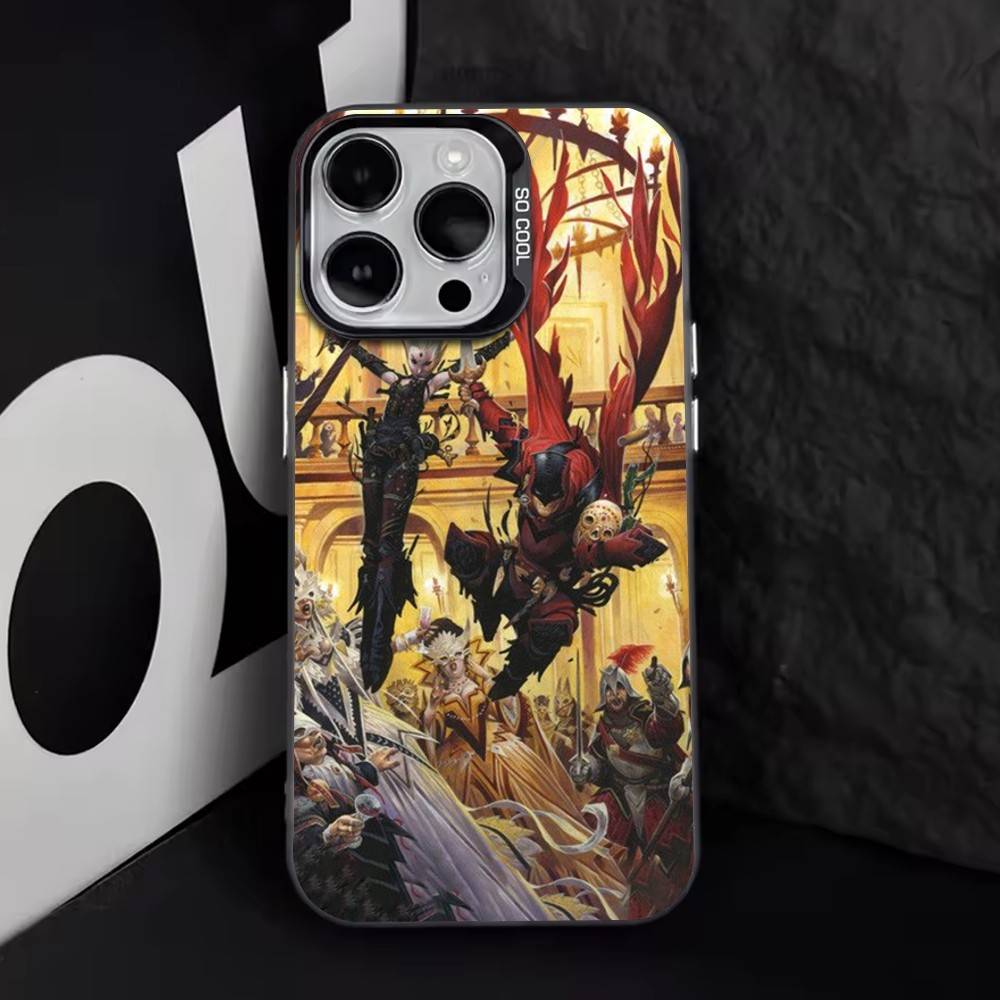 Pathfinder Kingmaker   Phone Case For iPhone 17,16,15,14,13,12,11 Plus,Pro Max,XS,Colored Silver Plated Inside Cover iPhone13