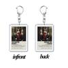 The Vampire Diaries Twilight Keychain for Accessories Damon Stefan Salvatore Elena Bella Swan Edward Cullen Key Chain Keyring