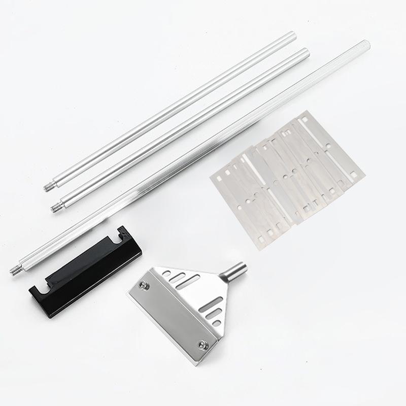 Aquarium Algae Remover Aluminum Alloy Stainless Steel Scraper Blade Fish Tank Glass Water Plant Grass Cleaning Tools Accessories