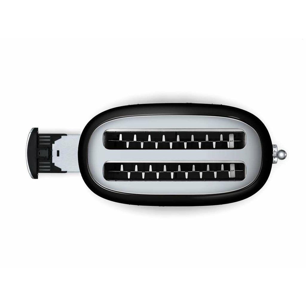 Toaster Smeg Black TSF02BL