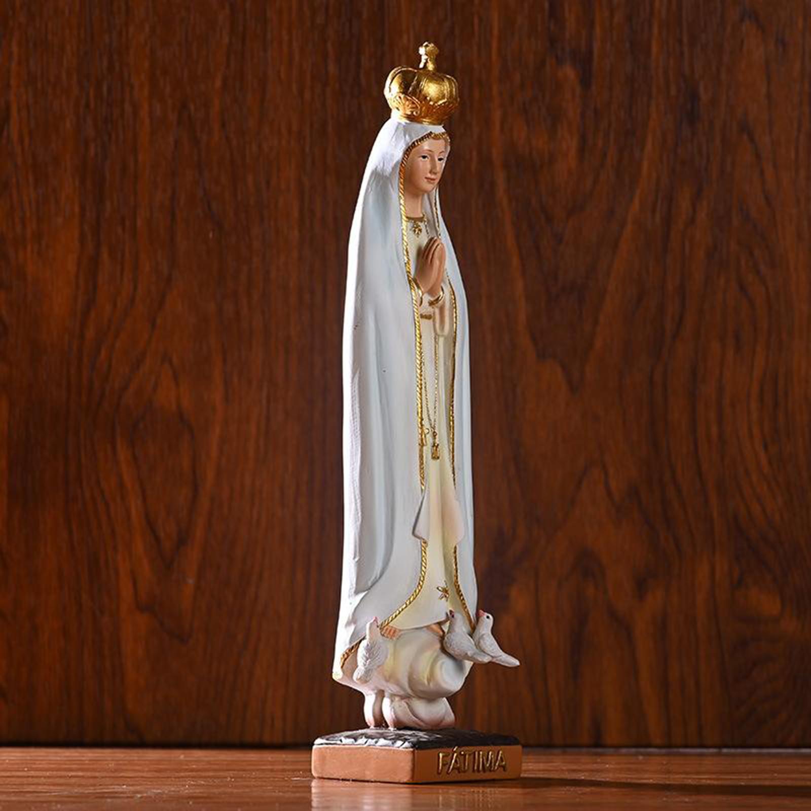Generous Religious Virgin Mary Statue, Blessed Virgin Mary Sculpture Pray, Resin Home Decorations Figurines Gift China Mainland