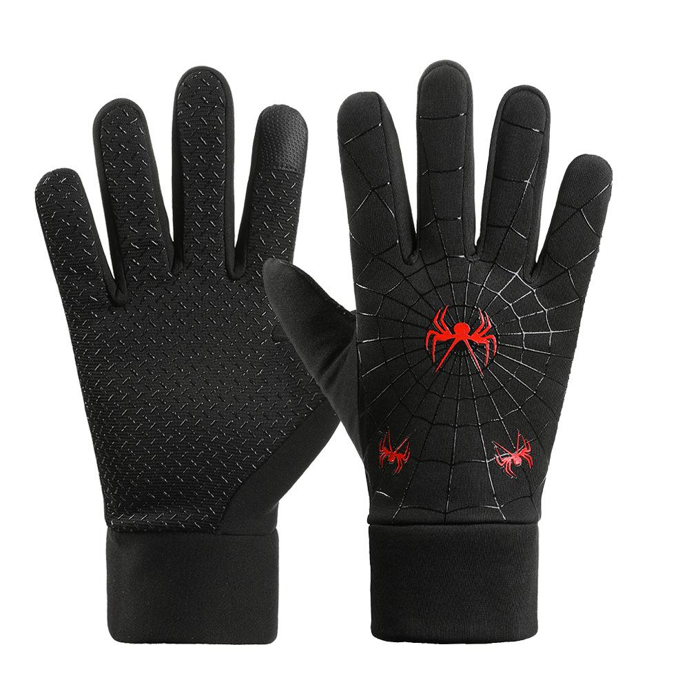 Warm Gloves for Men Outdoor Cycling Sports Windproof Waterproof Non Slip Touch Screen Mountaineering Motorcycle Autumn and Winter Gloves