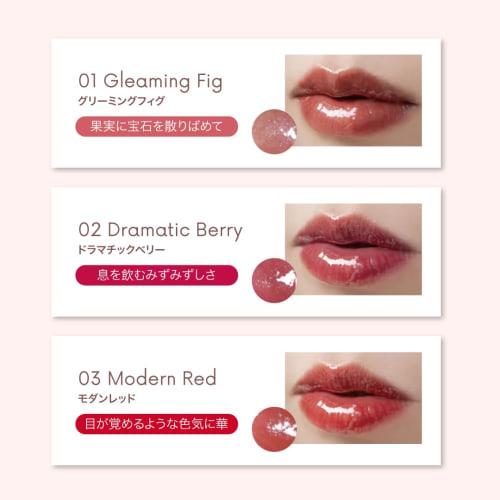MilleFee Glow Lips (04 Dusty Rose) Lipstick Glossy Moisturizing Hard to fall off Highly moisturizing Glitter MilleFee