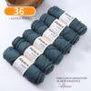 Alpaca Wool Medium Thick Yarn Ball for Hand-Knitted Cardigans, DIY Scarves, and Sweaters