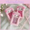 Plush Sheep Soft Card Case With Keychain Pendant Campus Card Storage Card Bag
