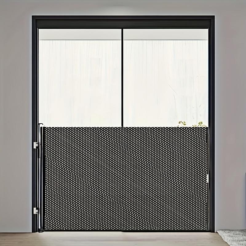 Retractable Pet Fence No-Drill Mesh Safety Gate for Dogs, Collapsible Design for Indoor Use, Fences Flexible Pet Barrier
