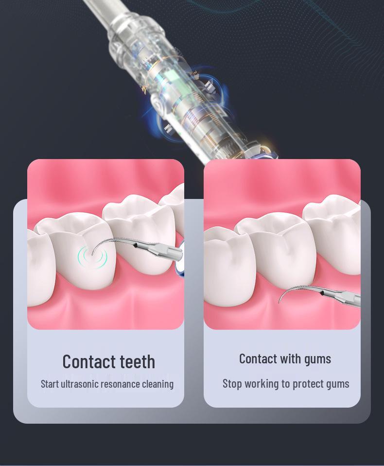 Portable Ultrasonic Water Flosser and Tooth Cleaner