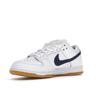 Nike Dunk Low Pro ISO SB Orange Label - White Navy Unisex Sneakers Safety-Orange CZ2249-100