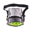 Pet Training Bag Multipurpose Large Capacity Foldable Oxford Cloth Pet Snack Pouch for Outdoor Travel Camping Gray