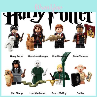 Hermione Granger Ron Weasley Dean Thomas Cho Chang Building Blocks Toy Harry Potter Theme Abs Plastic Small Particles