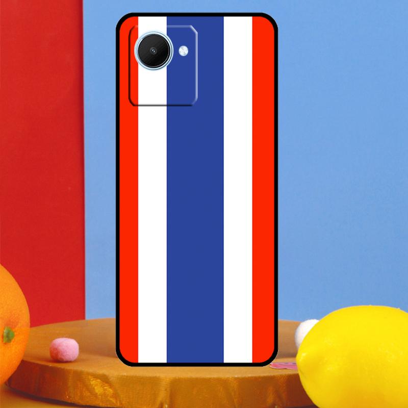 Thailand Flag Map For Realme 15 Pro 10 11 12 13 14 Pro Plus GT6 GT7 C61 C67 C63 C71 C55 C51 C65 C53 C75 Case