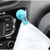 1Pair random Car Interior Window Mount Black Suction Cap Clip Plastic  Removable Holder