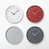 Lemnos Draw Wall Clock, Analog, White, KK18-13 WH