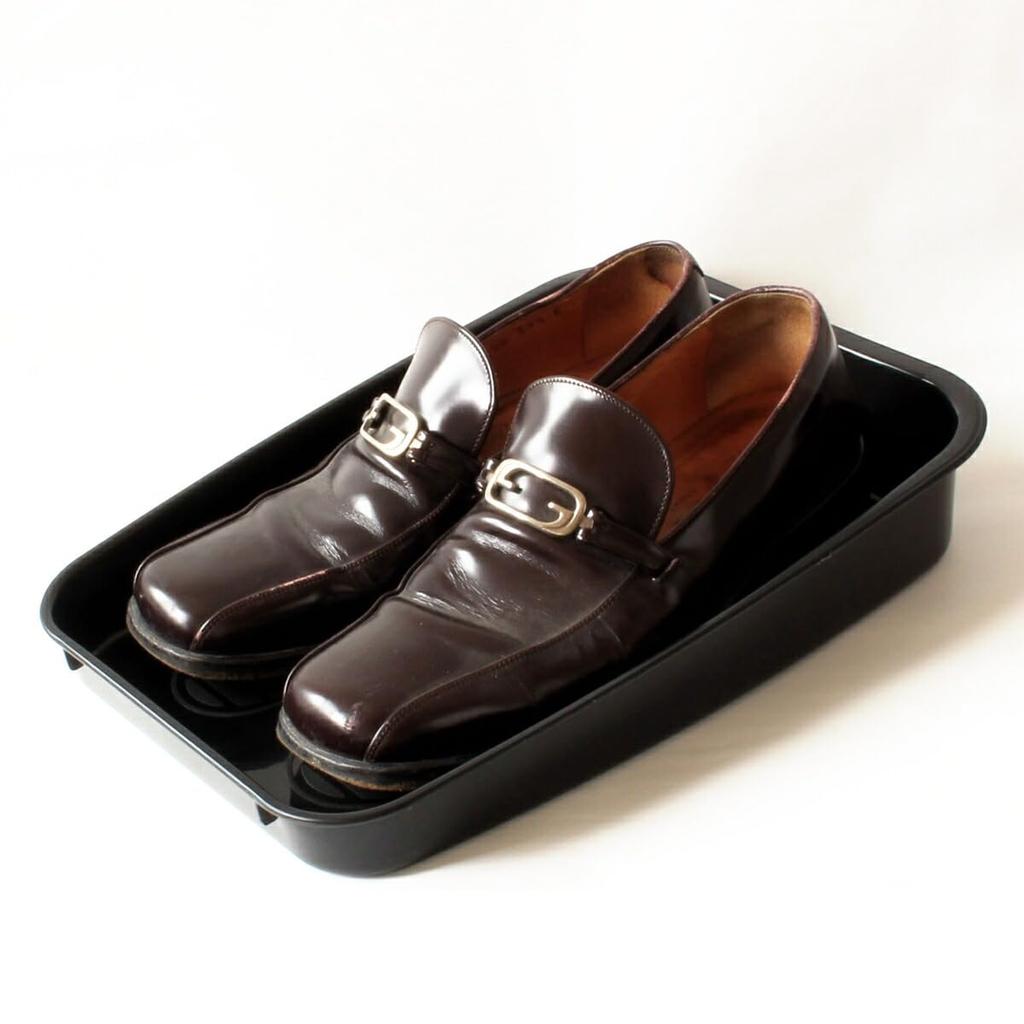 Black Car Shoe Tray (4-Pack)