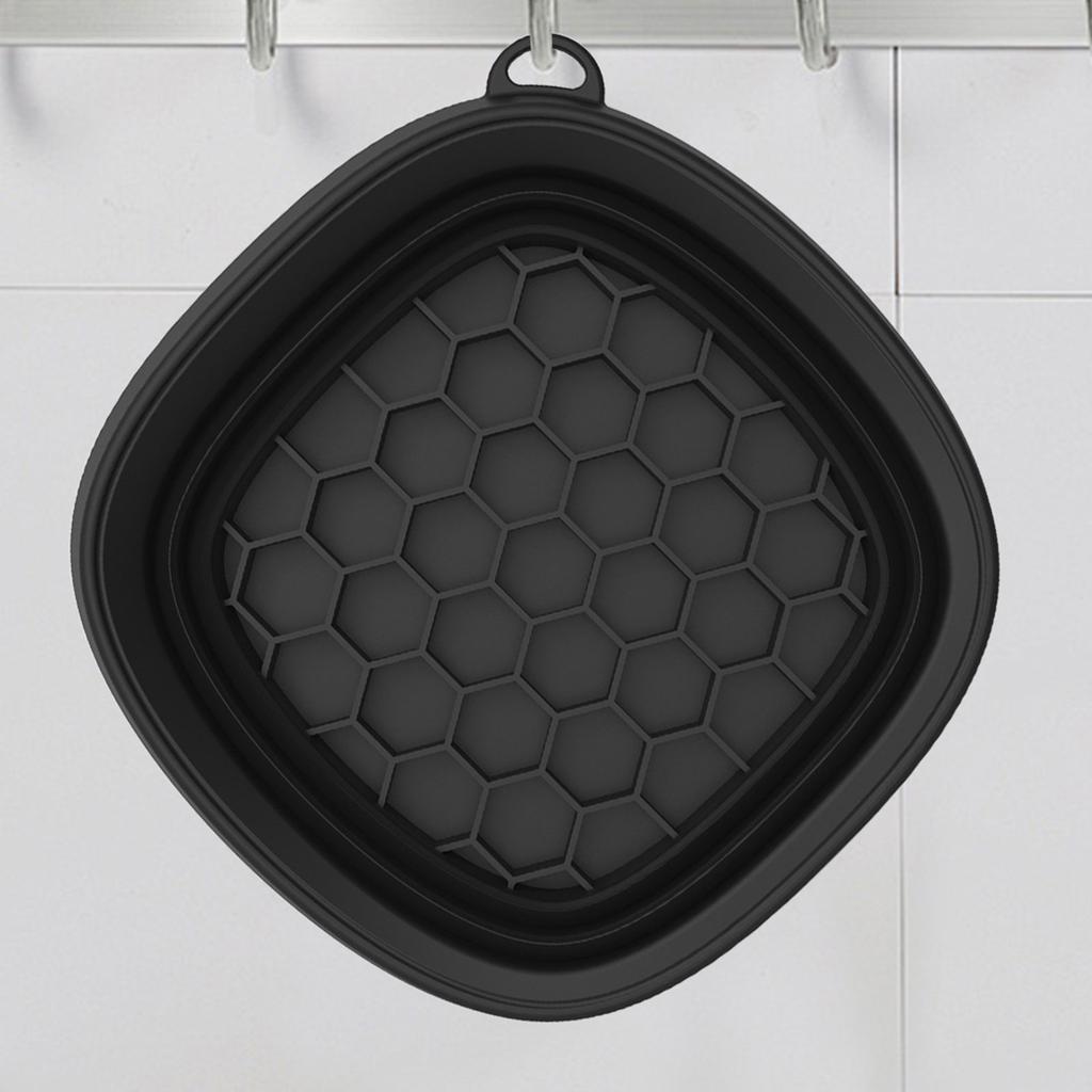 Foldable Ice Bath Facial Basin With Soft Silicones Design Builts-In Ice Tray Face Bowl For Cooling Relief Travel Use