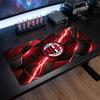 AC Mailand Bedrucktes Großes Mauspads, Rutschfeste Weiche Gummi Gaming Schreibtischmatte für Büro Laptop Computer Dekor