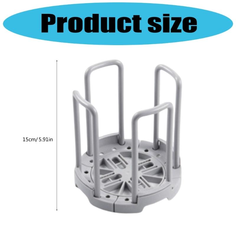 Adjustable Dish Rack with Efficient Water Drainage Systems Portable Accessory for Home Cupboard and Kitchen Cabinets
